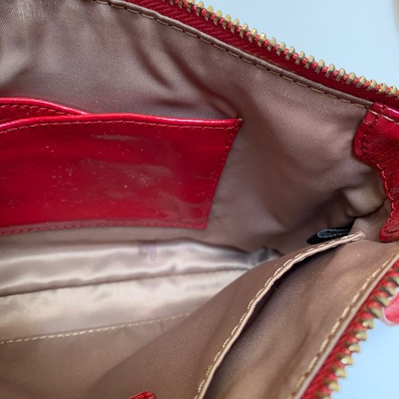 Cole Haan Red Patent Crossbody Bag - Picture 2 of 5